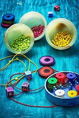 Image showing crafts with beads