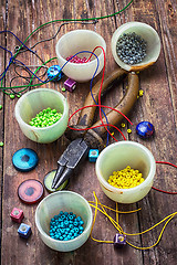 Image showing crafts with beads