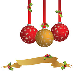 Image showing Christmas Ornaments