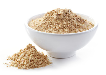 Image showing bowl of maca powder