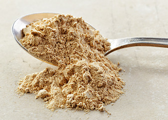 Image showing spoon of maca powder