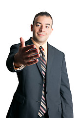 Image showing Business Man Handshake