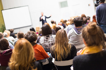 Image showing Audience in the lecture hall.