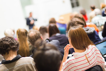 Image showing Audience in the lecture hall.