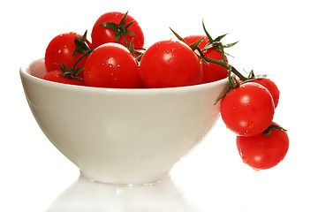 Image showing Tomatoes in bowl