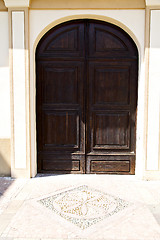 Image showing europe  italy  lombardy      in  the milano old   church      pa