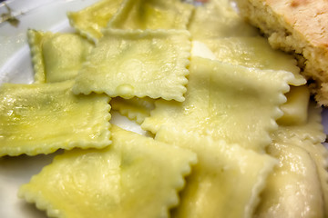 Image showing Ravioli pasta - italian food
