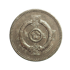 Image showing One Pound coin