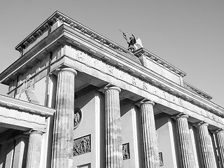 Image showing  Brandenburger Tor Berlin 