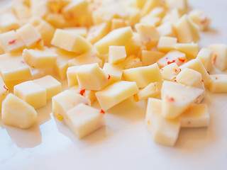 Image showing Cheese food