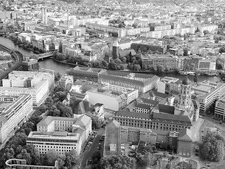 Image showing  Berlin aerial view 