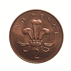 Image showing Two Pence coin