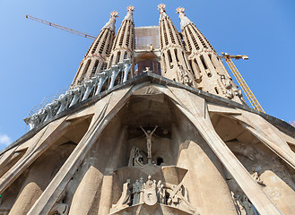 Image showing Sagrada Familia detail