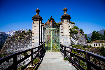 Image showing Fenestrelle Abandoned Fort