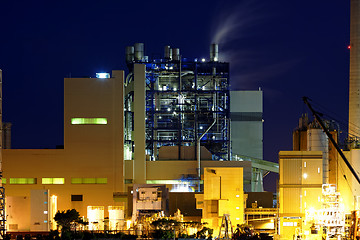 Image showing power station at night