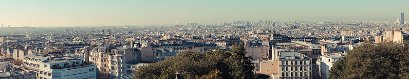 Image showing View of Paris from above