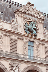 Image showing France, Paris - June 17, 2011: Louvre Museum