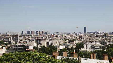 Image showing View of Paris from above