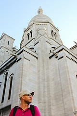 Image showing Basilica of the Sacre Coeur