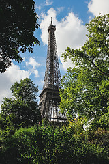Image showing Eiffel Tower in Paris, France.