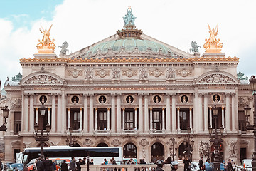 Image showing France, Paris - June 17, 2011: Facade of The Opera or Palace Garnier. Paris