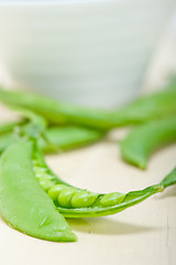 Image showing hearthy fresh green peas 