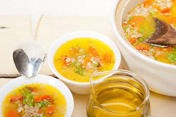 Image showing Syrian barley broth soup Aleppo style