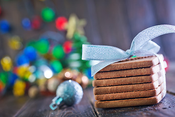 Image showing christmas cookies