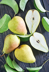 Image showing fresh pears