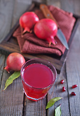 Image showing pomegranate juice