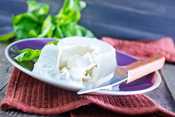 Image showing fresh ricotta