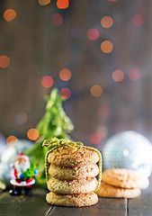 Image showing christmas cookies