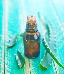 Image showing aloe oil