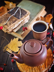 Image showing fresh tea in teapot