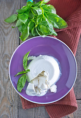 Image showing fresh ricotta