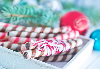 Image showing Christmas candy