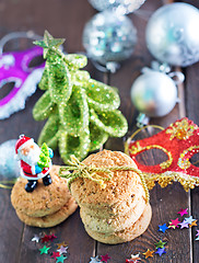 Image showing christmas cookies