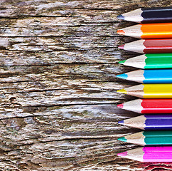 Image showing color pencils