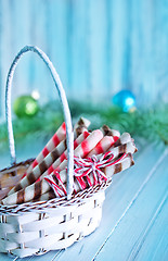 Image showing Christmas candy