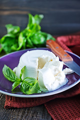 Image showing fresh ricotta