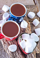 Image showing cocoa drink in cups