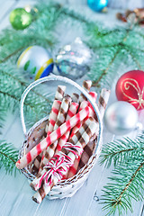 Image showing Christmas candy