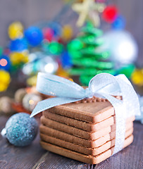 Image showing christmas cookies