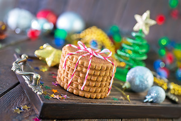 Image showing christmas cookies