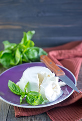 Image showing fresh ricotta