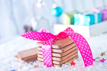 Image showing christmas cookies