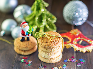 Image showing christmas cookies