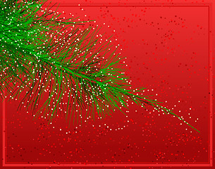 Image showing Christmas fir