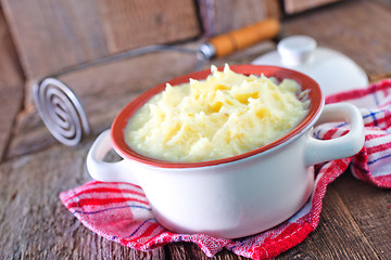 Image showing mashed potato