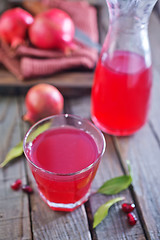 Image showing pomegranate juice